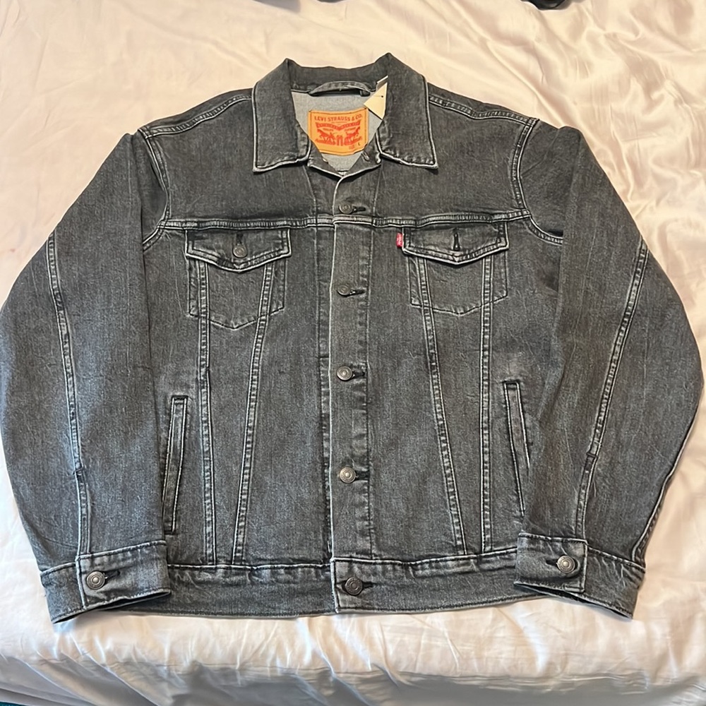 Levi’s Barstow Western jean jacket  distress